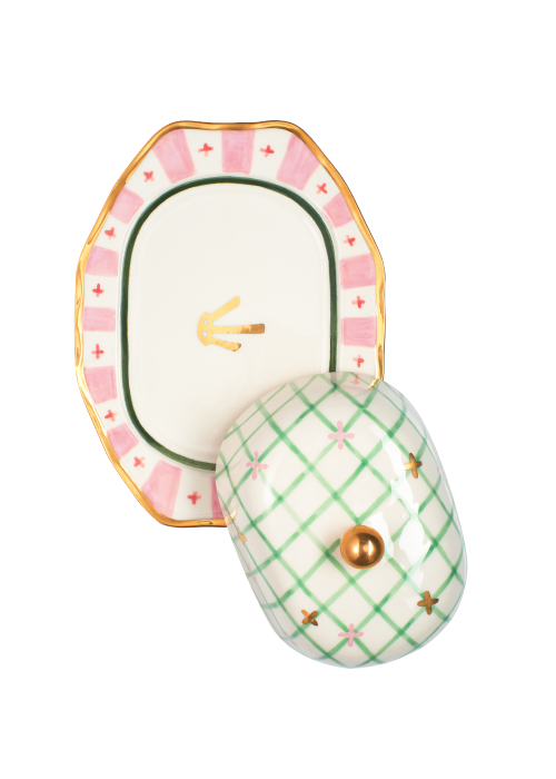 Ceramic butter dish