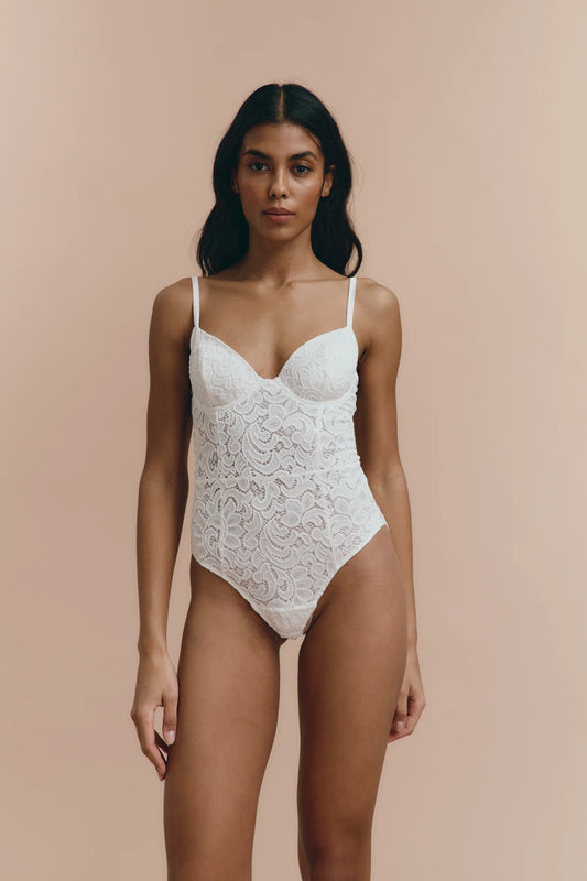 DANIELLA - WHITE BODYSUIT
