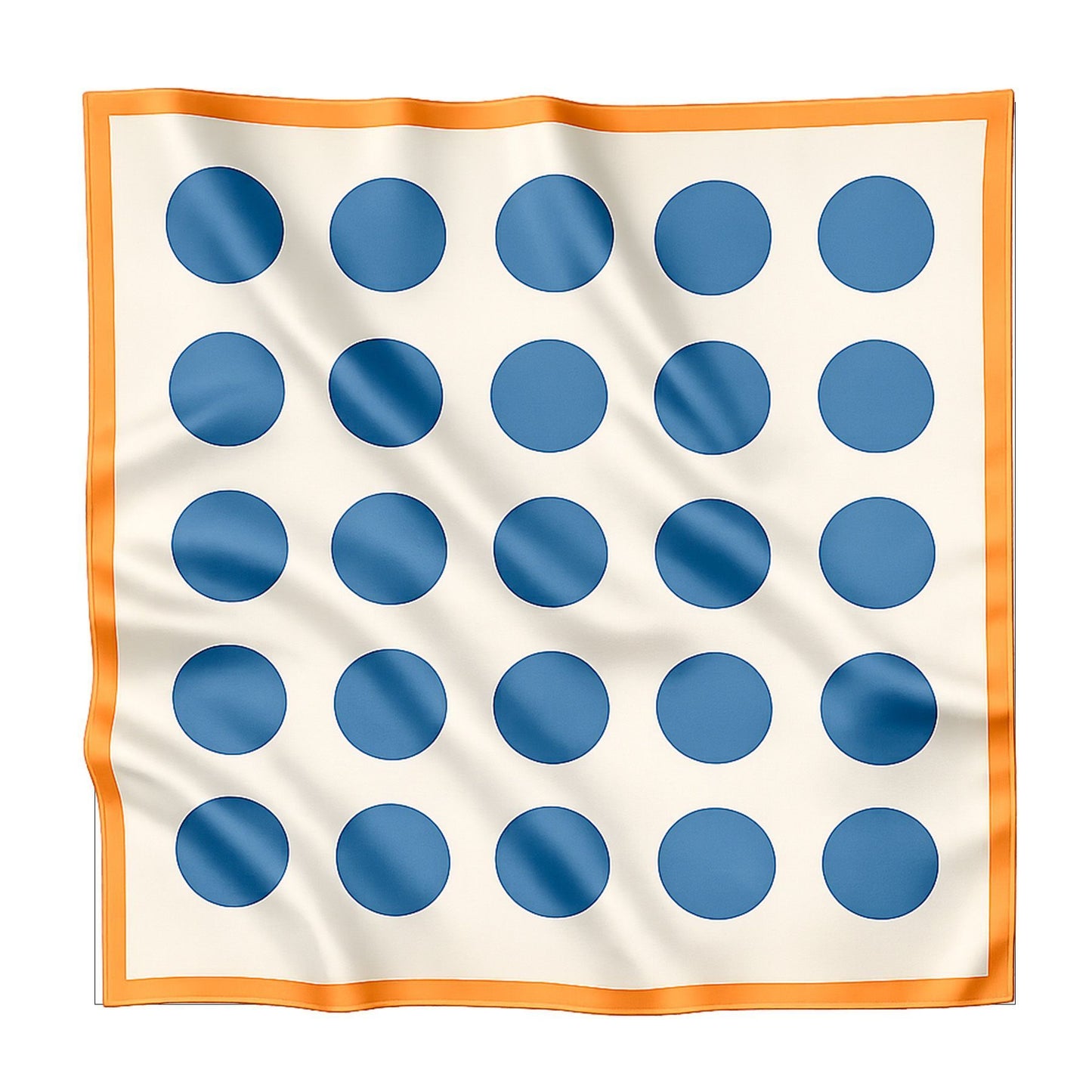 Silk scarf "Spark" 65х65 (Double-sided print)