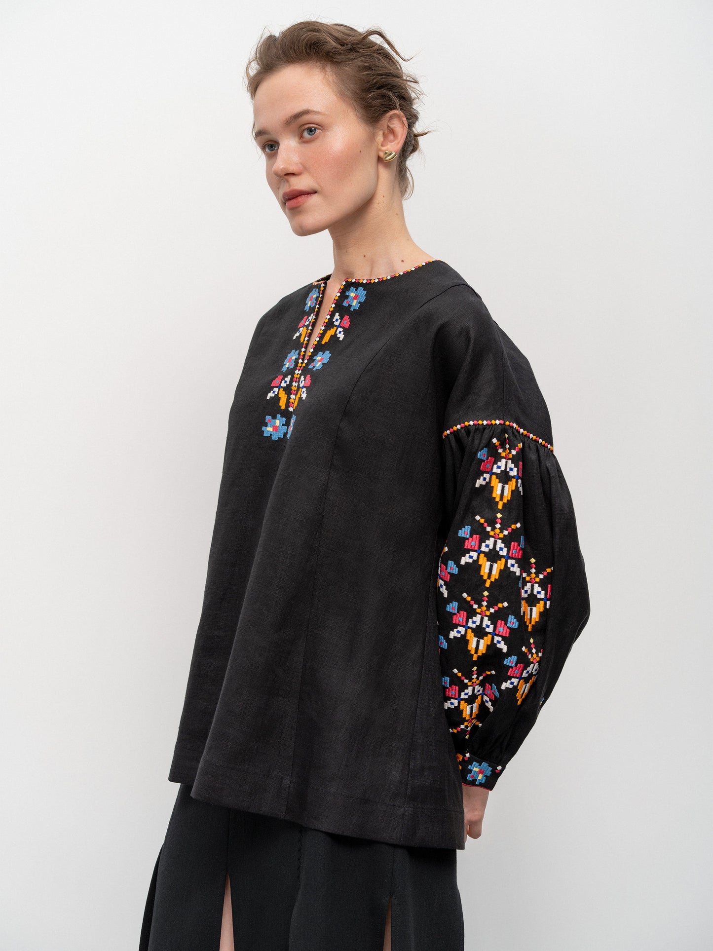 Women's embroidered shirt Zakarpatska